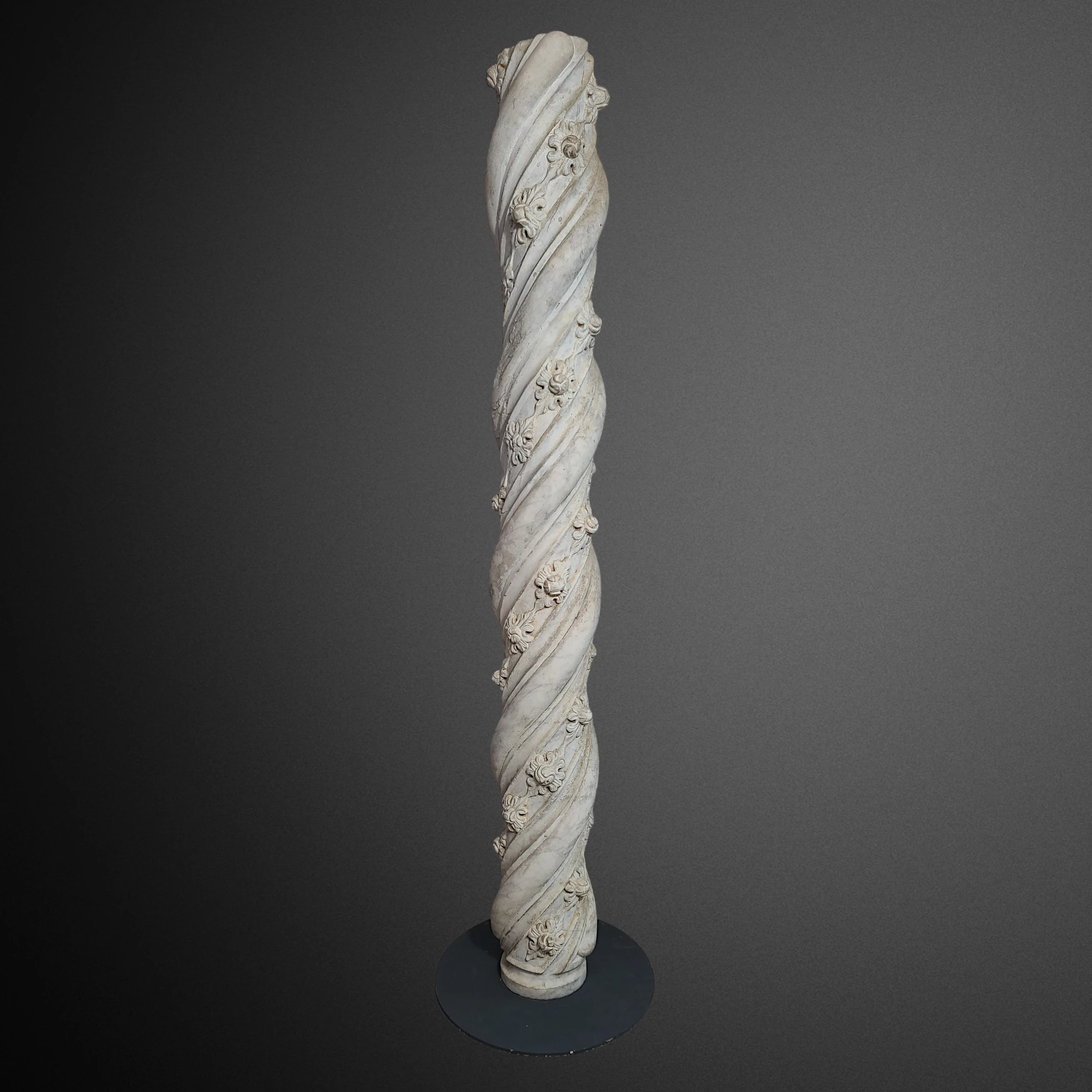 Gothic marble column.-3