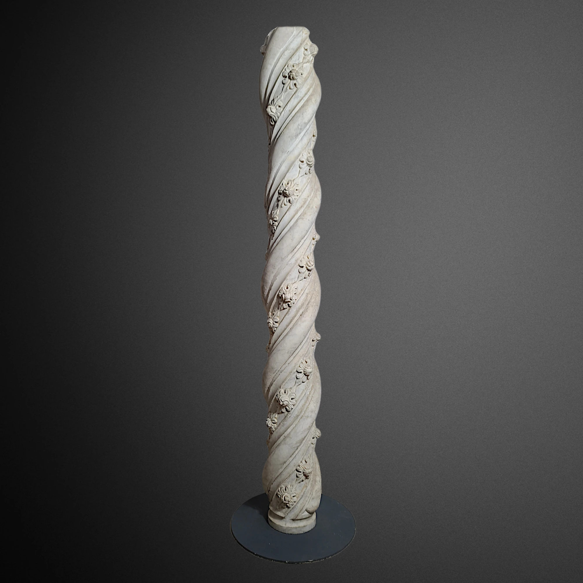 Gothic marble column.