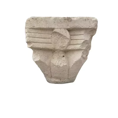 Pre-Romanesque capital. Carolingian Empire View number 1