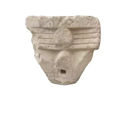 Pre-Romanesque capital. Carolingian Empire View number 2