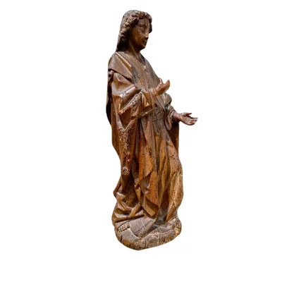 Saint John Evangelist. Carved oak. View number 1