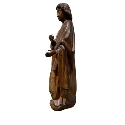 Saint John Evangelist. Carved oak. View number 3