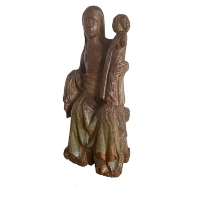 Sedes Sapientiae. Mosan Virgin with Child. View number 1